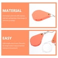 thumbnail image 3 of Orange Folding Magnifier with Keychain for Viewing Clear Enlarged Picture ABS Material 5 Pieces, 3 of 9