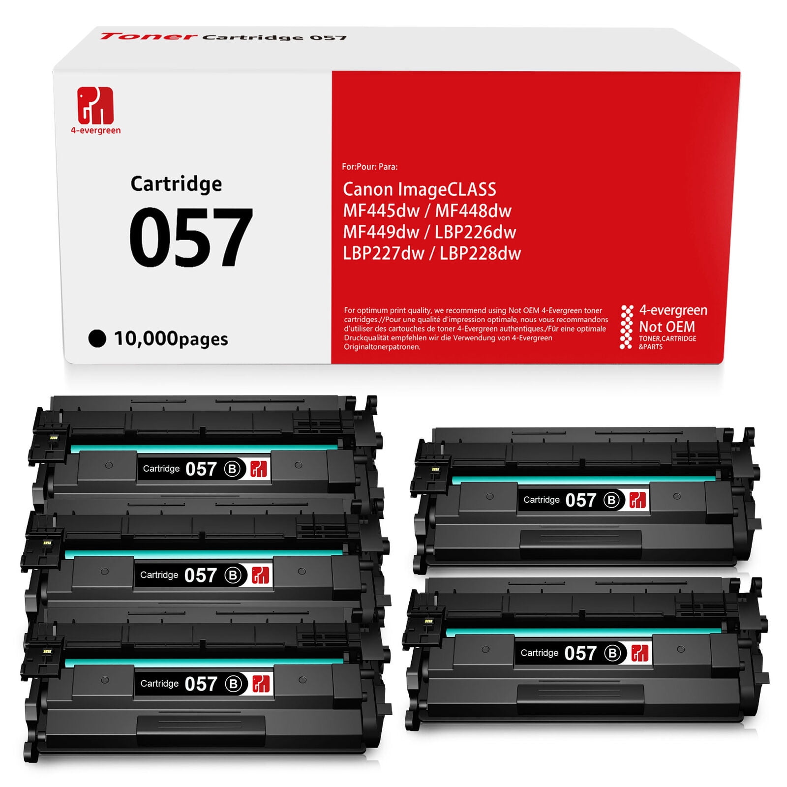 Compatible Toner Cartridge Replacement for Canon 057H CRG057H 057 for