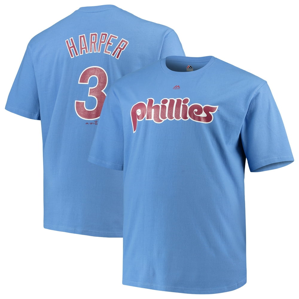 Bryce Harper Philadelphia Phillies Majestic Big & Tall Player Name