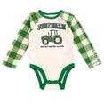 thumbnail image 3 of John Deere Tractor 3 Pack Bodysuits Newborn to Infant, 3 of 5