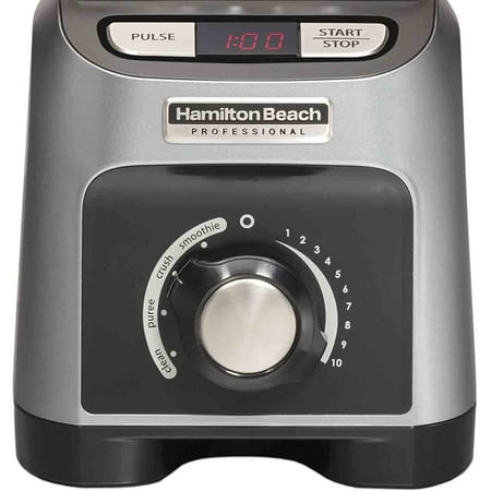 Hamilton Beach - Professional 10-Speed Blender - Black/gray/transparent