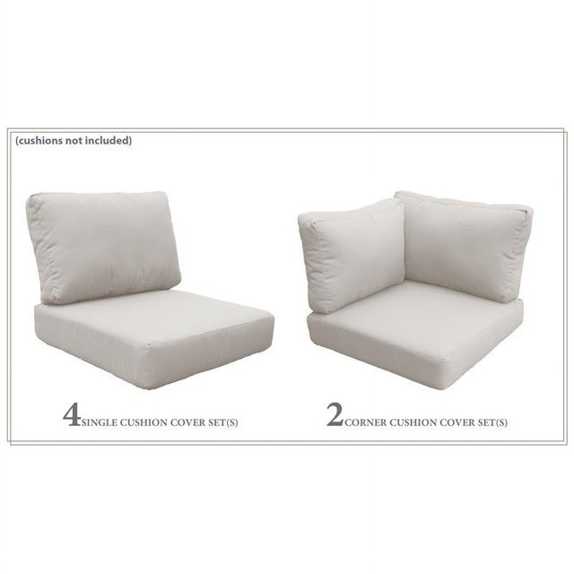 TK Classics - Housse Arrière Haute Beige pour BARBADOS-07c