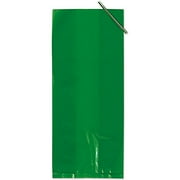 Paper Art 20-Pack Cellophane Treat Bags, Green