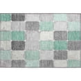 thumbnail image 2 of Addison Rugs Mayfield Premium Machine Washable Transitional Geometric Mint Rectangle Rug, 1'8" x 2'6", 2 of 6