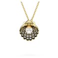 thumbnail image 2 of Collar con colgante Idyllia Y de Swarovski con concha y perla de cristal, 2 of 5