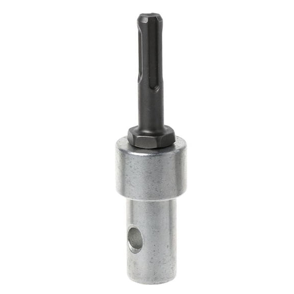 XISAOK 2 Round Pits 2 Slots Drill Bit Adapter For Electric Drill Convert to Earth Auger
