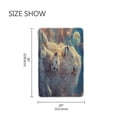 thumbnail image 6 of Wobogo White Maned Lions Flannel Fleece Bed Blanket as Bedspread Coverlet Sofa Blankets (90x60in) Soft Lightweight Warm and Cozy, 6 of 6