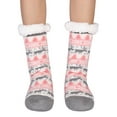 thumbnail image 2 of SHCKE Winter Thick Slipper Socks Non Slip Warm Fuzzy Socks Christmas Gifts Women’s Fuzzy Slipper Socks Christmas Stockings Fluffy Winter Socks, 1 Pair, 2 of 7