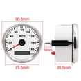 thumbnail image 5 of Geloo GPS Speedometer 0-160 MPH Speedometer Gauge Odometer for Car Boat Truck ATV Motorcycle 85mm, 5 of 9
