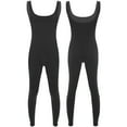 thumbnail image 6 of Haitryli Men's One Piece Athletic Unitard Full Body Jumpsuit Spandex Dancewear Catsuit Tank Rompers Black 3XL, 6 of 7