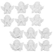 36 Pcs Angel Toy Accessories Home Decor Decorative Figurine for Home Angel Statues Resin Figurine Child