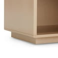 thumbnail image 3 of TOV Furniture Martha Taupe Mirrored Nightstand, 3 of 9