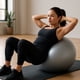 thumbnail image 4 of Pelota De Yoga Con Inflador 55cm Bywell Color Gris, 4 of 4