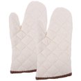 thumbnail image 5 of PAMINGONO 1 Pair Baking Gloves Cotton Heat Resistance Anti-slip Multi-purpose For Kitchen Use 10.41X6.41X0.98in, 5 of 8