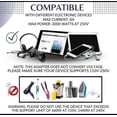 thumbnail image 5 of Adaptador de corriente mundial BRILLAR, 5 of 5