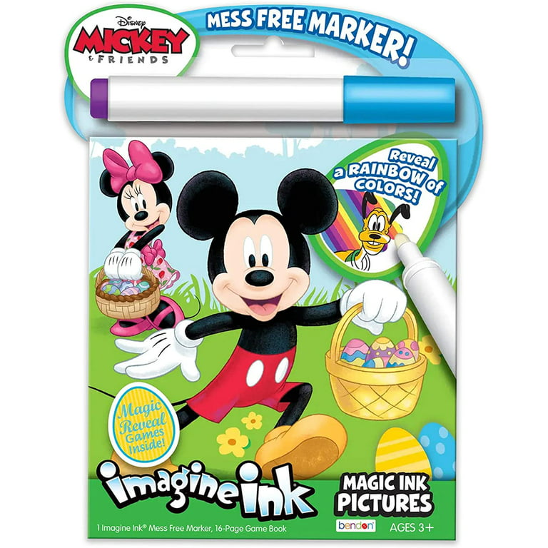 Dsc Minnie Imagine Ink Magic Ink Pictures (Value) [Book]
