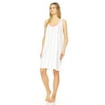 thumbnail image 4 of Lati Fashion Women Nightgown Sleeveless Female Nightgowns & Sleepshirts Pink XX-Large, 4 of 4