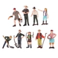 thumbnail image 2 of Simulation People Model Farmer Characters Action Figures Hand Painted Figure, 2 of 8