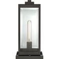 thumbnail image 2 of Quoizel Westover 16" High Earth Black Outdoor Pier Light, 2 of 7
