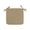 Brown, variant on 1/2/4Pcs 15.7x15.7 Inch Square Strap Garden Pads Seat for Patio Dining Room - Square Strap Garden Chair Pads Cushion for Bistros Stool, Non Chair Pad with Ties