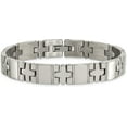 thumbnail image 4 of Chisel Titanium Polished Bracelet - 8.25", 4 of 8