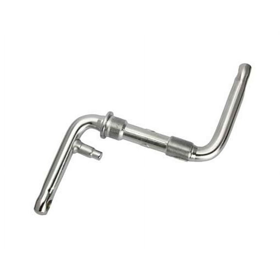 One Piece Crank 4" Chrome. for bicycles, bikes, for lowrider bikes, bmx, trikes