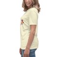 thumbnail image 2 of Bella + Canvas Women's Relaxed T-Shirt Short Sleeve Graphic Crew Neck (Citron, 2XL), 2 of 5