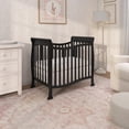 thumbnail image 6 of Dream On Me Piper 4-in-1 Convertible Mini Crib, Black, 6 of 9