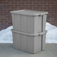 thumbnail image 5 of Sterilite Tuff1 30 Gal Plastic Storage Tote Container Bin w/ Lid (16 Pack), 5 of 9