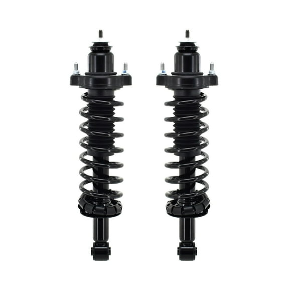 Pair of 2 Rear Quick Complete Strut-Coil Spring For 2005 2006 Mitsubishi Lancer Ralliart