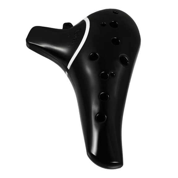 HOOWIFFY Ocarina in C Ocarina Musical Instrument Black Easy to Play Learning Sessions 1Pc