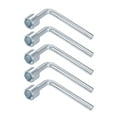 thumbnail image 1 of Unique Bargains 14mm Metric L Shaped Angled Open Hex 6 Point Socket Wrench, Single Ended 5 Pack, 1 of 5