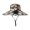 Beige, variant on Xijirk Mens Boonie Hat with Solar Fan Wide Brim Mesh Vent Adjustable Chin Strap Hat for Fishing Gardening Outdoor Work,Army Green,One Size