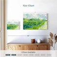 thumbnail image 4 of Elephant Stock Green Wheat Fields Auvers Wall Art - Horizontal Canvas Wall Art - Living Room Wall Decor - Nature Canvas - Beige And Blue Decor By Vincent Van Gogh - 12" x 8", 4 of 8