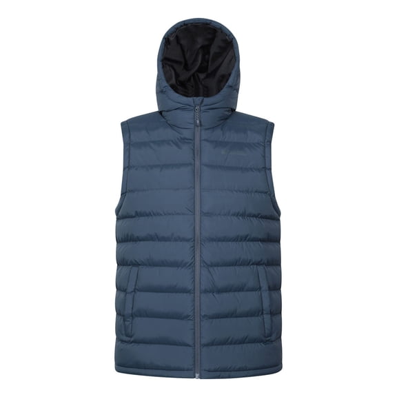 Mountain Warehouse Mens Seasons Hooded Padded Vest