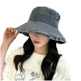 thumbnail image 3 of Fesfesfes Women Sun Hat Printing Sunshade Hat Fisherman's Hat Basin Hat Outdoor Bucket Hat, 3 of 8