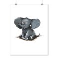 thumbnail image 2 of Baby Elephant (9x12 Wall Art Print, Home Decor), 2 of 3