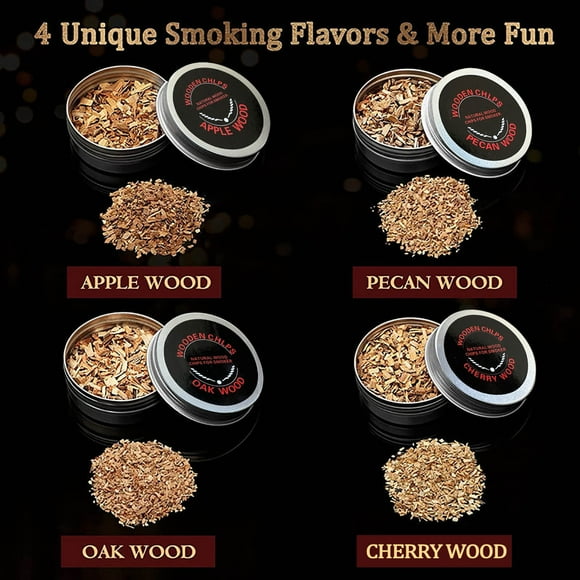RYRDWP Clearance Cocktail Wood - Chip Smoker - Aromatic Smoke Infuser for Crafting Unique Drink Flavors