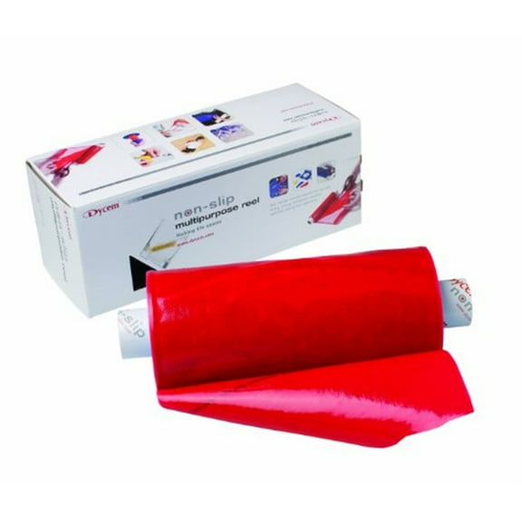 Dycem Non-Slip Material, Roll, 16" x 10 Yard, Red