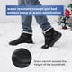 thumbnail image 5 of FitVille Botas de invierno anchas para hombre, botas de nieve gruesas y cálidas, botas ligeras antideslizantes impermeables con forro de piel, adecuadas para la nieve al aire libre, 5 of 5