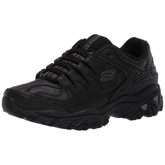 Skechers Sport Men's Fit Reprint Oxford,Black,14 4E US