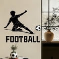 thumbnail image 4 of Wall Stickers for Bedroom Living Room Hand-Drawn Football Player Design Home Decoration 1 Pack, 4 of 4