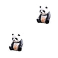 thumbnail image 2 of Juguete Panda Ounissouiy Adorno decorativo PVC pequeño Tipo 2, 2 of 6