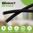 thumbnail image 3 of Screen Repair Kit, 0.16"x 24.9 ft Window Screen Spline Roller and Hook, Gray, 3 of 7