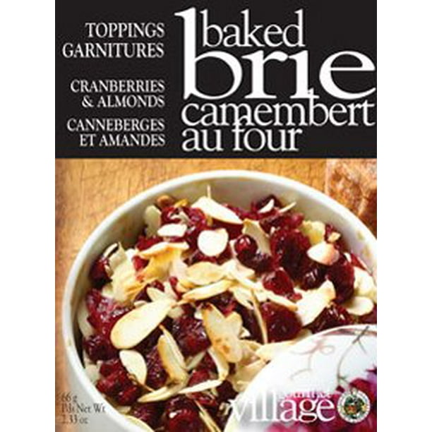 Gourmet Village Baked Brie Topping Mix - Cranberry and Almonds