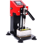 Manual Heat Press Machine,Mini Hot Press Stamping Machine 110V 900W 0-400? Heavy Duty Press 3X5 inches Heating Plate for Printing Heat Transfer Equipment