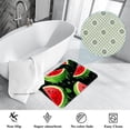 thumbnail image 3 of Watermelon Area Rugs: Polyester Non-Slip Kitchen Mat Office Rug - Machine Washable, 3 of 6