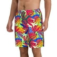 thumbnail image 2 of Goofa Colorful Bananas Printed Mens Swim Trunks Summer Quick Dry Short Beach Swimwear Bathing Suits-Small, 2 of 9