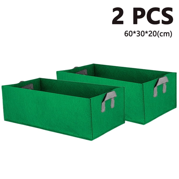 Bolsa de cultivo de plantas de 2 piezas, bolsa de plantación no tejida con asas para patatas, tomates y fresas Adepaton 2033352-4