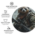 thumbnail image 3 of Pofeuu Surreal Panda Warrior Print Coasters for Drinks, 4Pack PU Leather Coasters, Bar Drink Coasters for Tabletop Protection, Furniture from Damage-Round Shape, 3 of 6